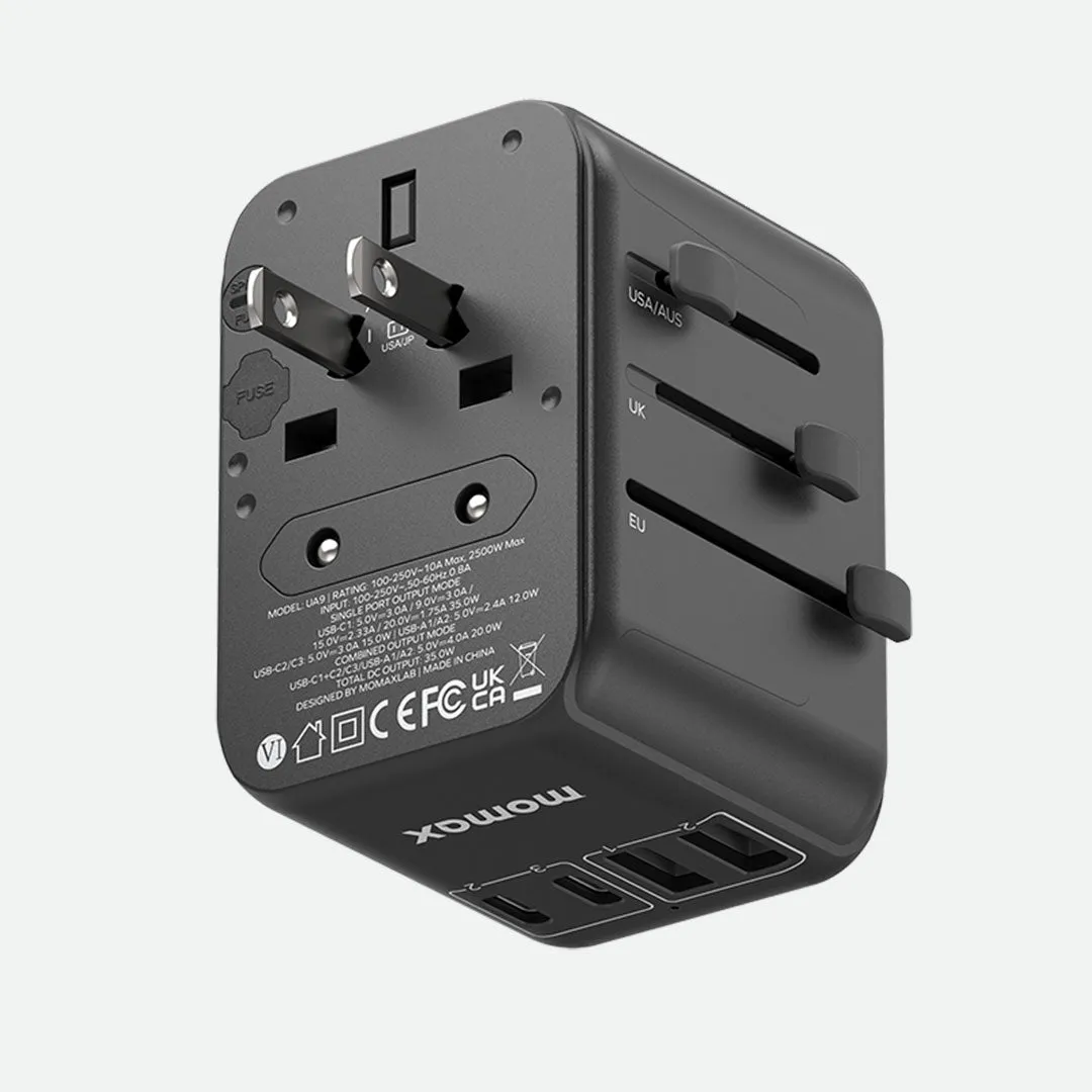 1-World PD 5 Port Travel  Adapter 35W