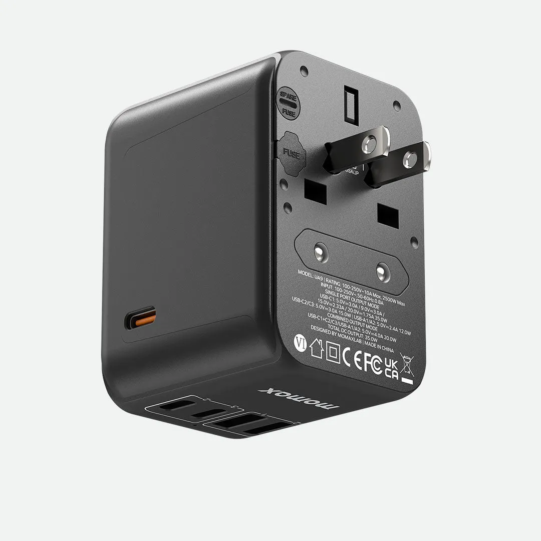 1-World PD 5 Port Travel  Adapter 35W