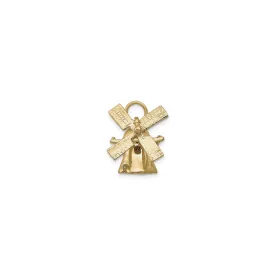 3D Windmill Pendant (14K)