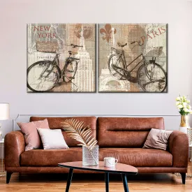 5th Avenue Diptych Wall Art