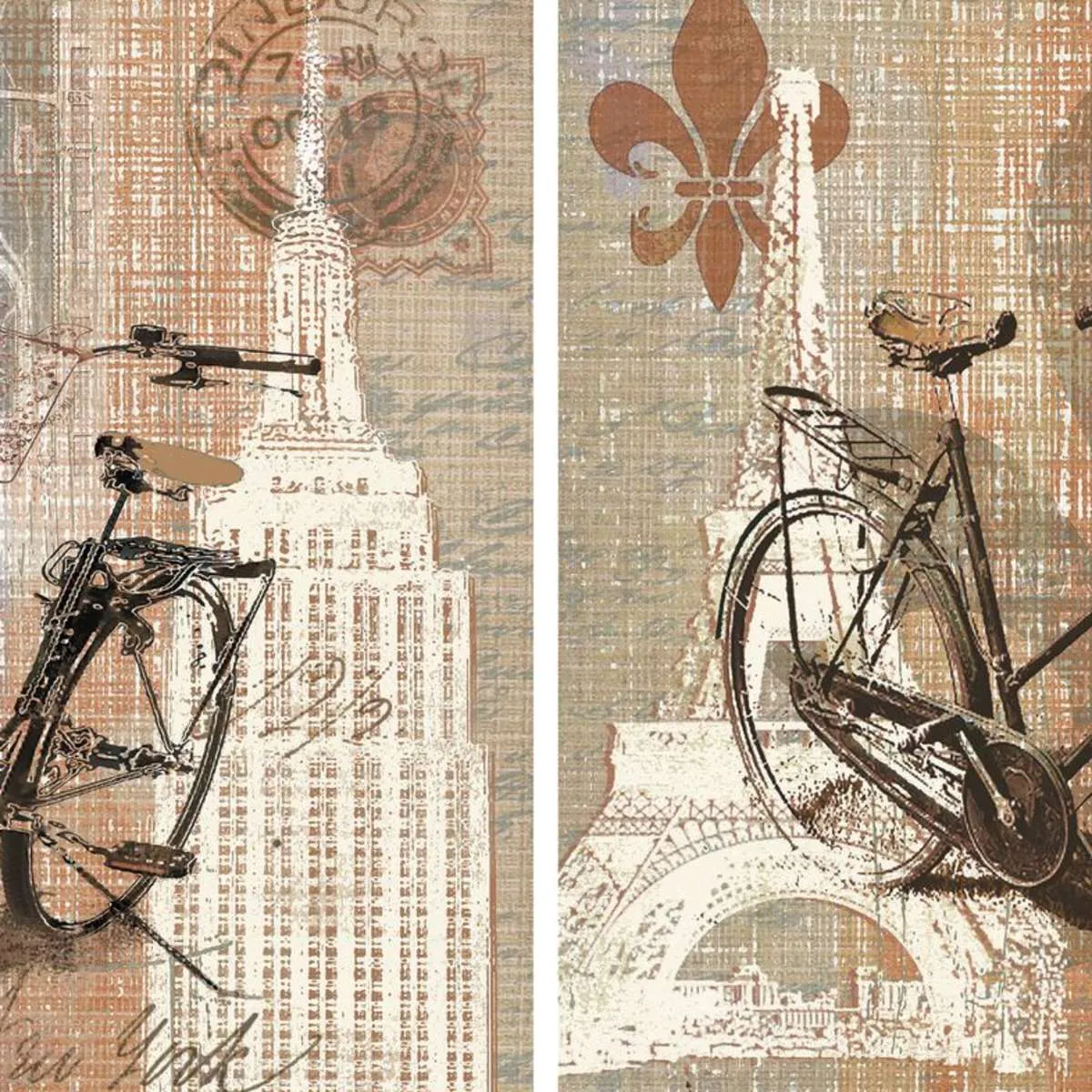 5th Avenue Diptych Wall Art