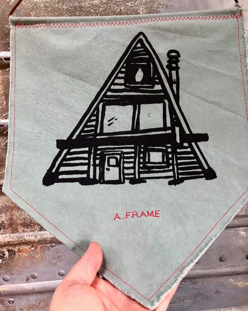 A-Frame Pennant Wall Art