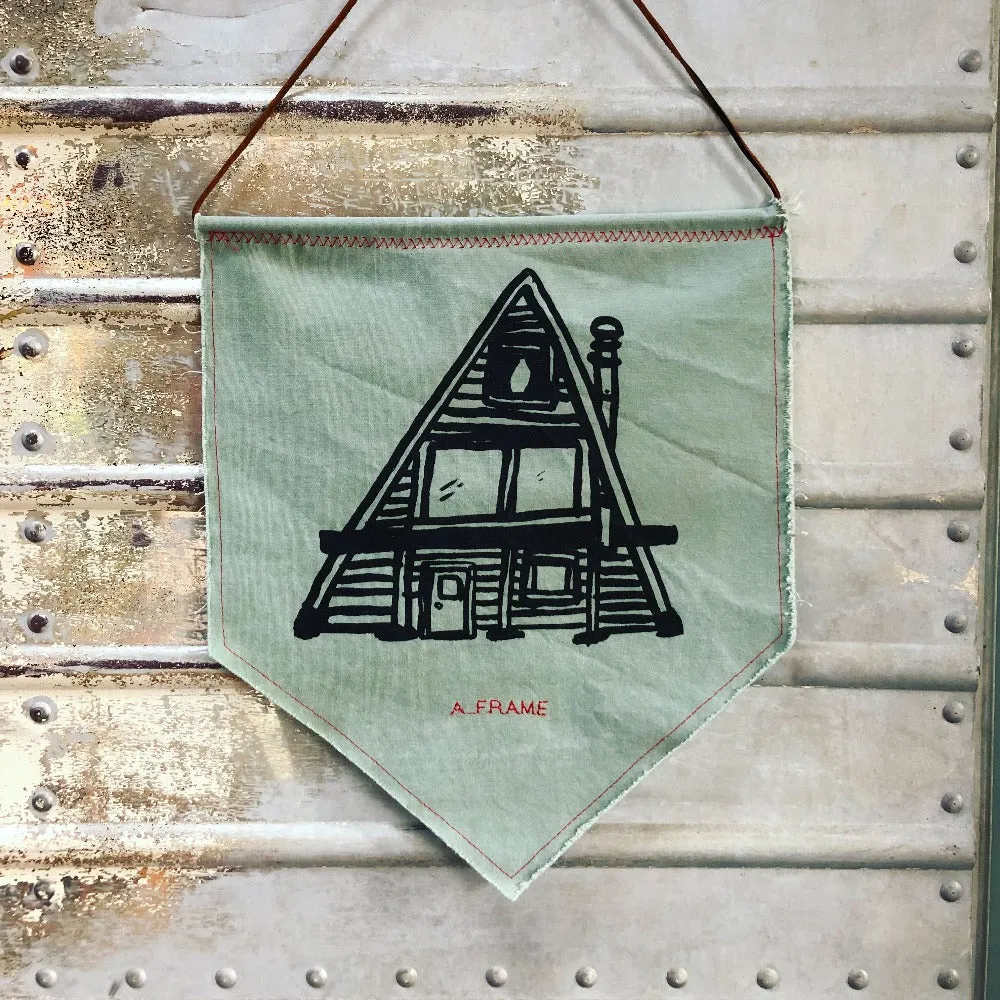 A-Frame Pennant Wall Art