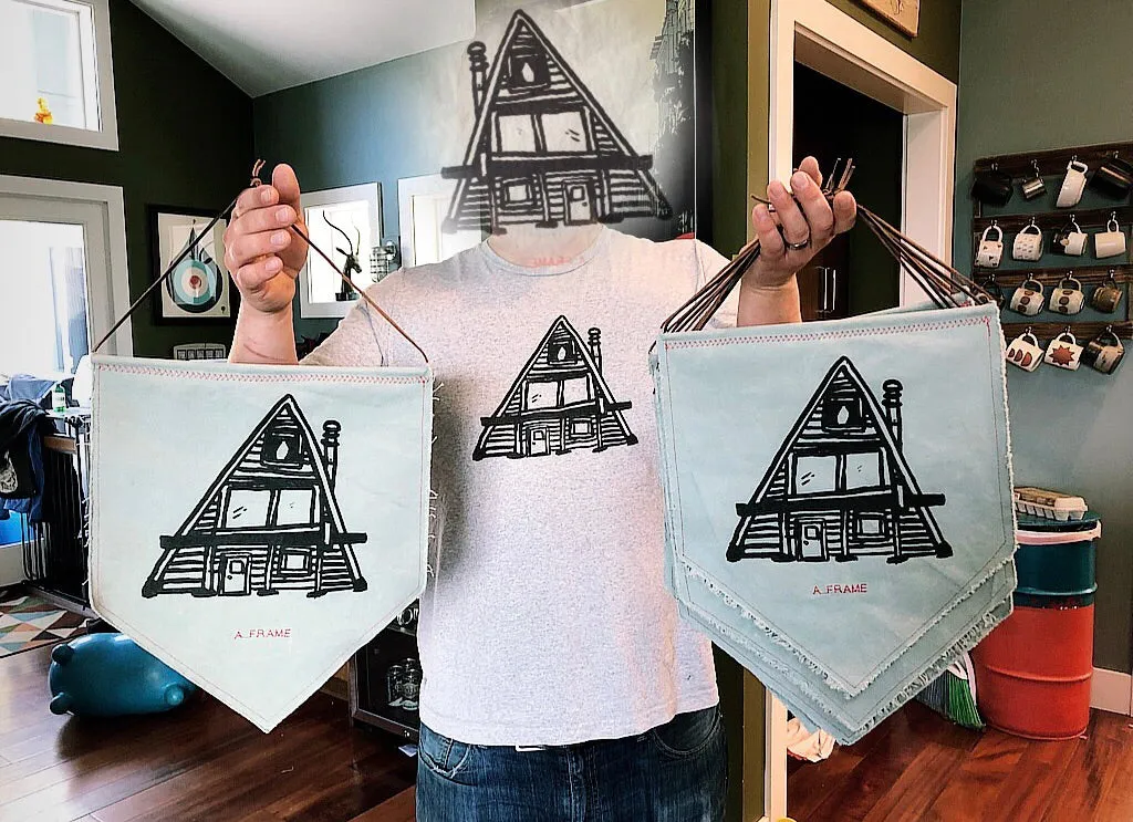 A-Frame Pennant Wall Art