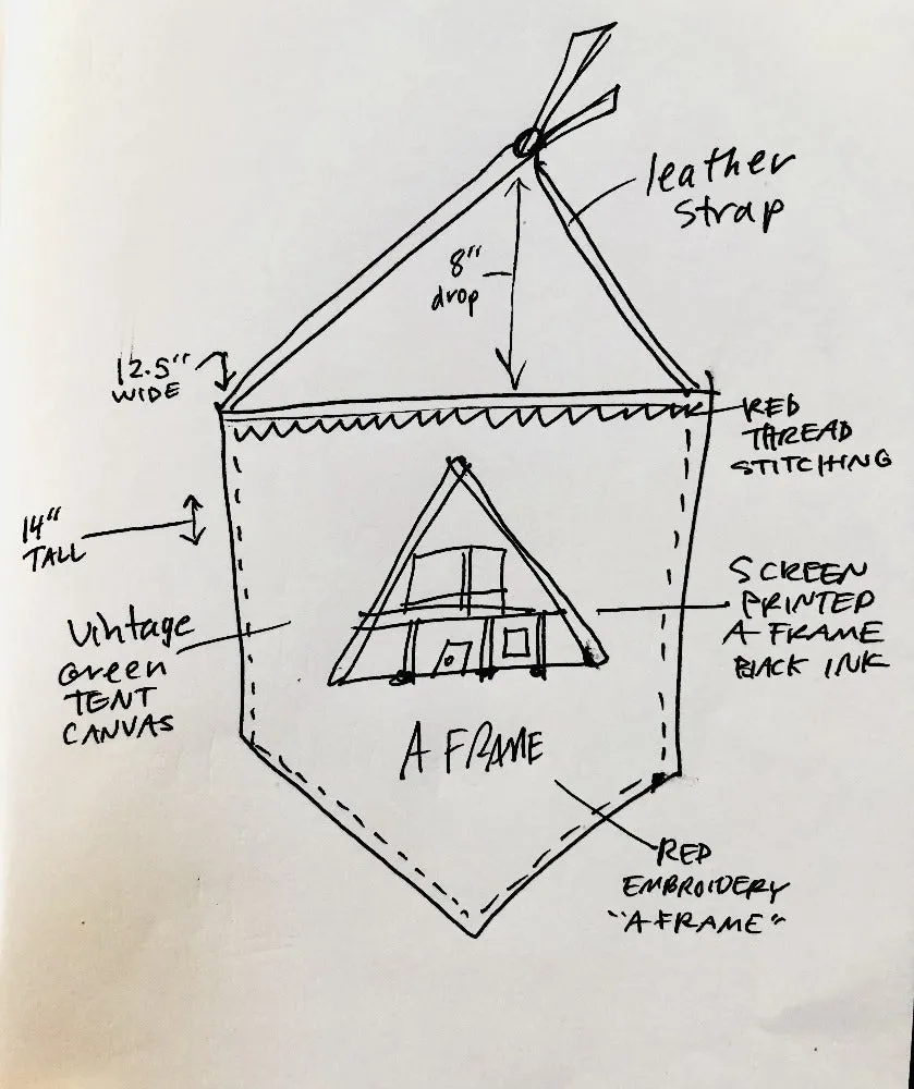 A-Frame Pennant Wall Art