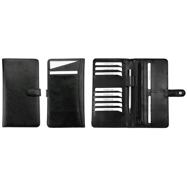 Adpel Ascot Travel Wallet GL-44790 | Black