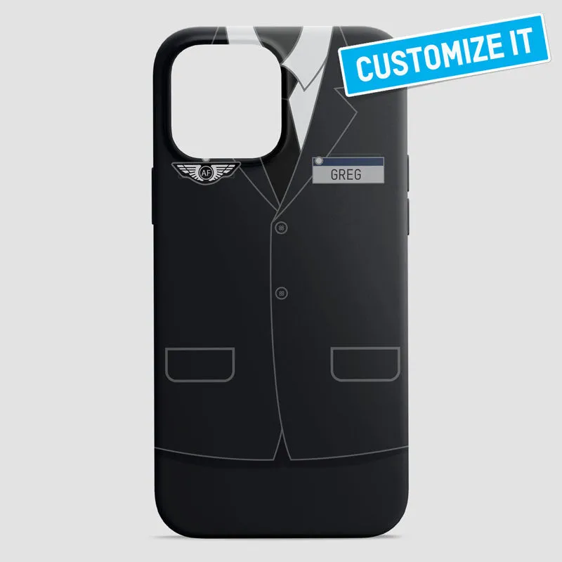 AF Male Cabin Crew Uniform - Phone Case