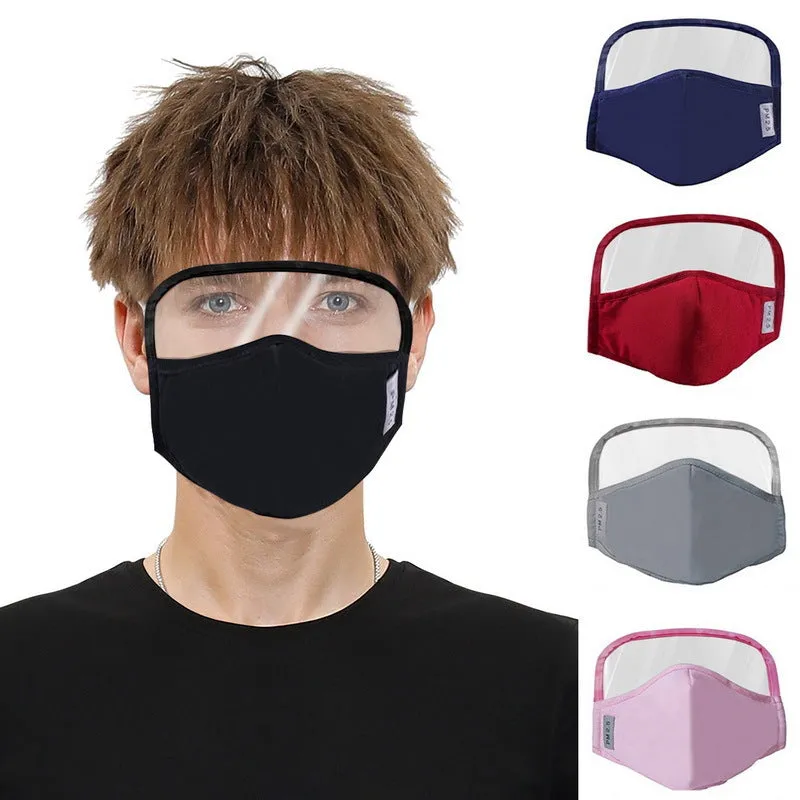 All-in-one cotton mask with breath valve