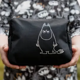 Angry Moomintroll Pouch Black