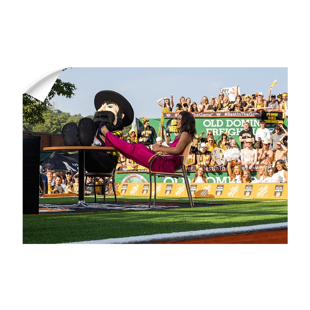 Appalachian State Mountaineers - Kickin' Back on Game Day