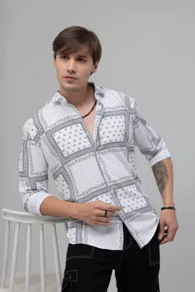 Arcade Bandana White Shirt