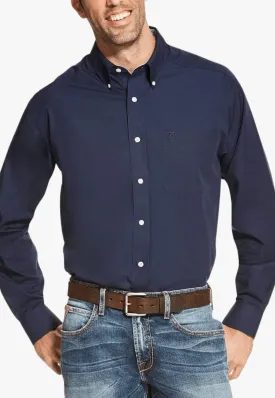 Ariat Mens Solid Long Sleeve Shirt