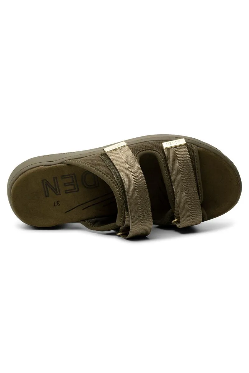 Asta Canvas WL952 |  Dark Olive | Sandaler fra Woden