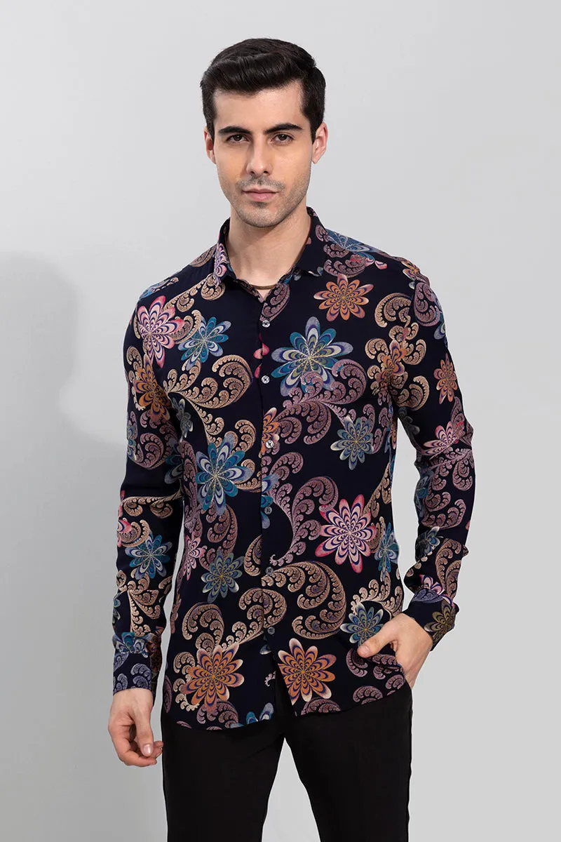 Atlantia Red Flower Shirt