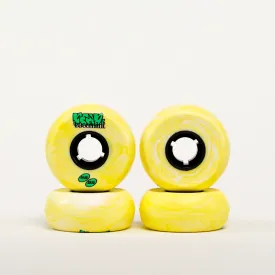 Bacemint x Dead Collab 58mm/95a - Yellow Marble (4 Pack)