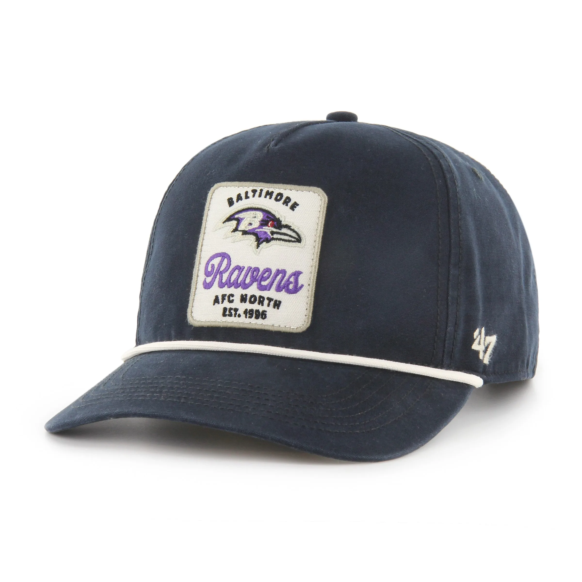 Baltimore Ravens 47 Pitstop Hitch Relaxed Fit Cap