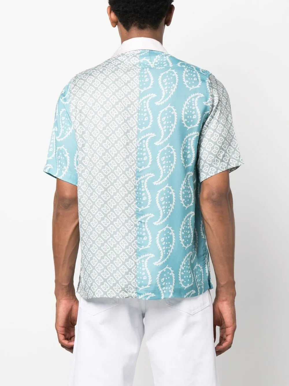 Bandana-Print Short-Sleeved Shirt