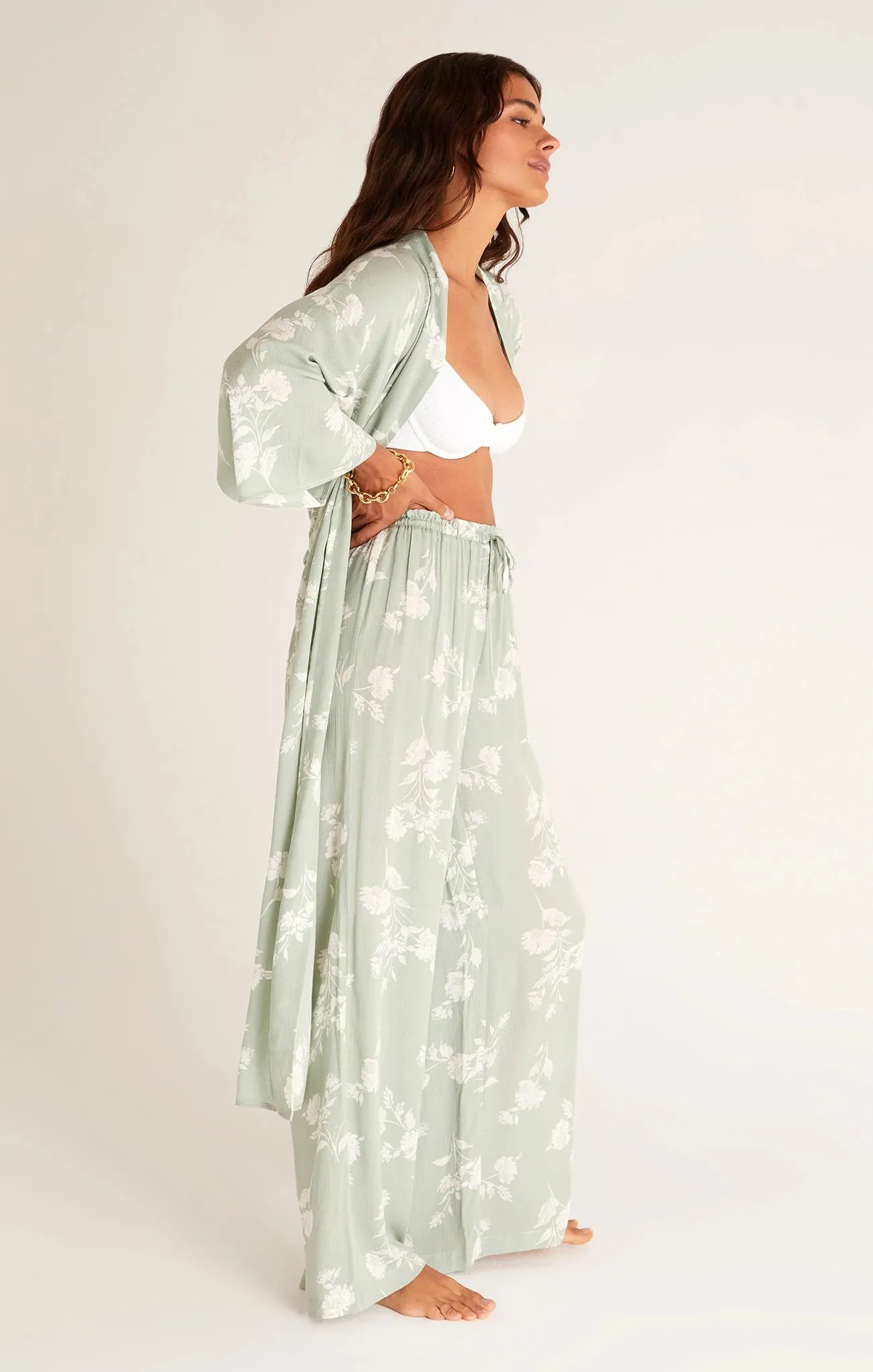 Bed To Beach Floral Kimono