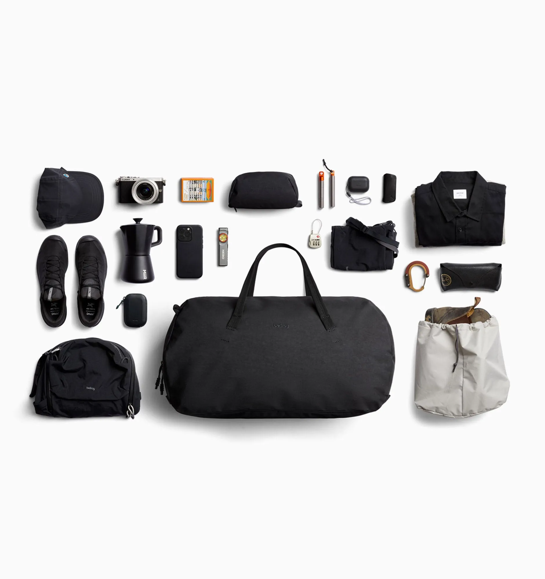 Bellroy 40L Venture Duffel Bag for Travel and Sports