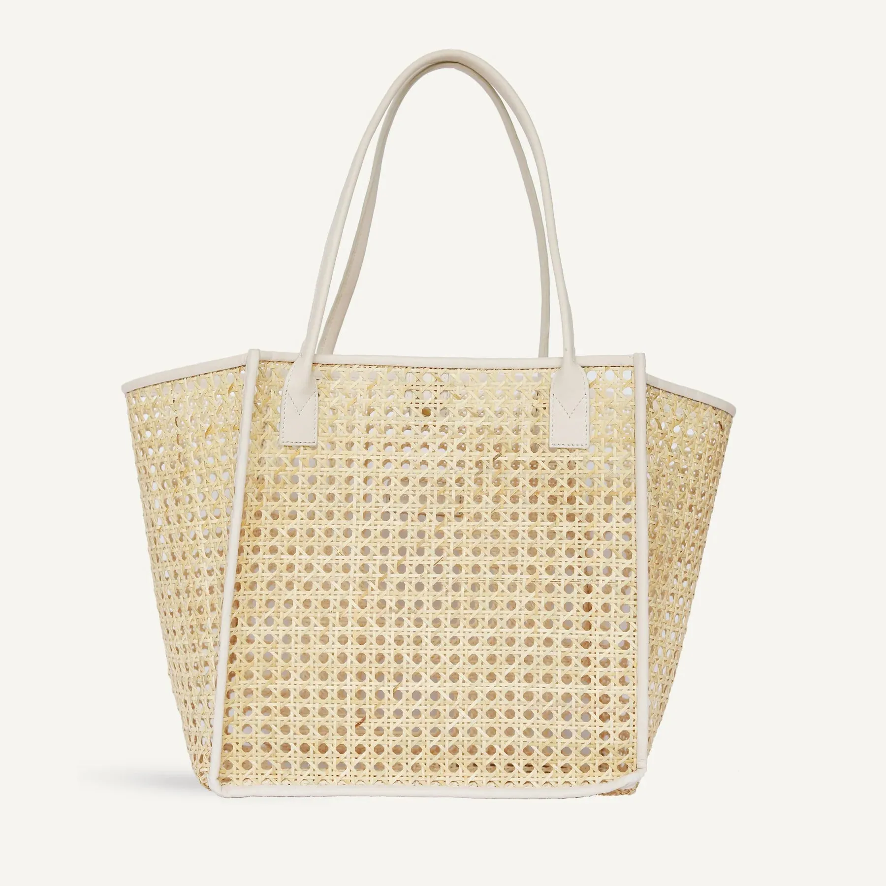 Bembien Rosa Tote - Cream Rattan