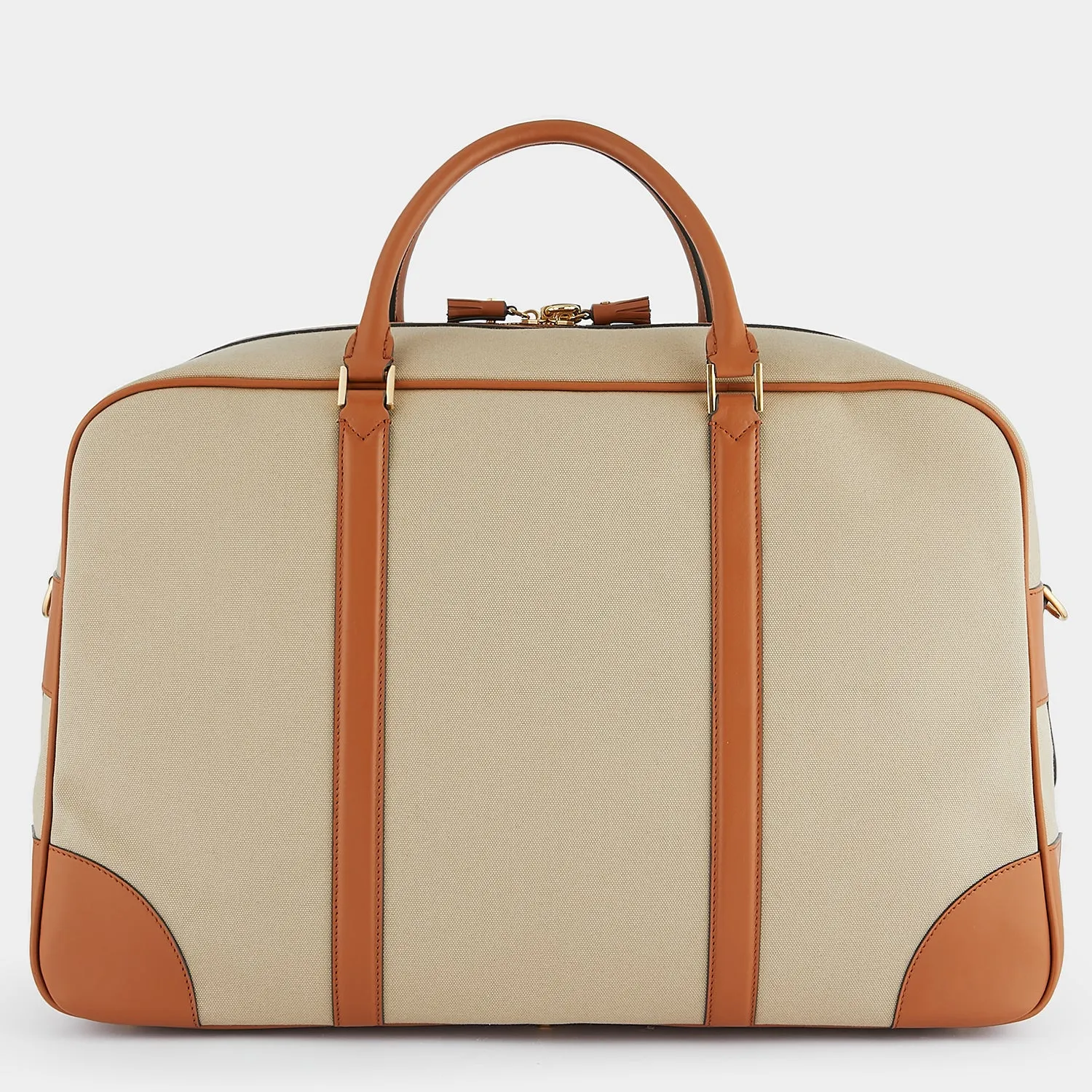 Customizable Luxury Leather Walton Latimer Weekend Travel Bag