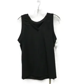 Black Top Sleeveless By emery rose, Size: L