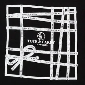 Black Tote&Carry LA Ribbon T-Shirt