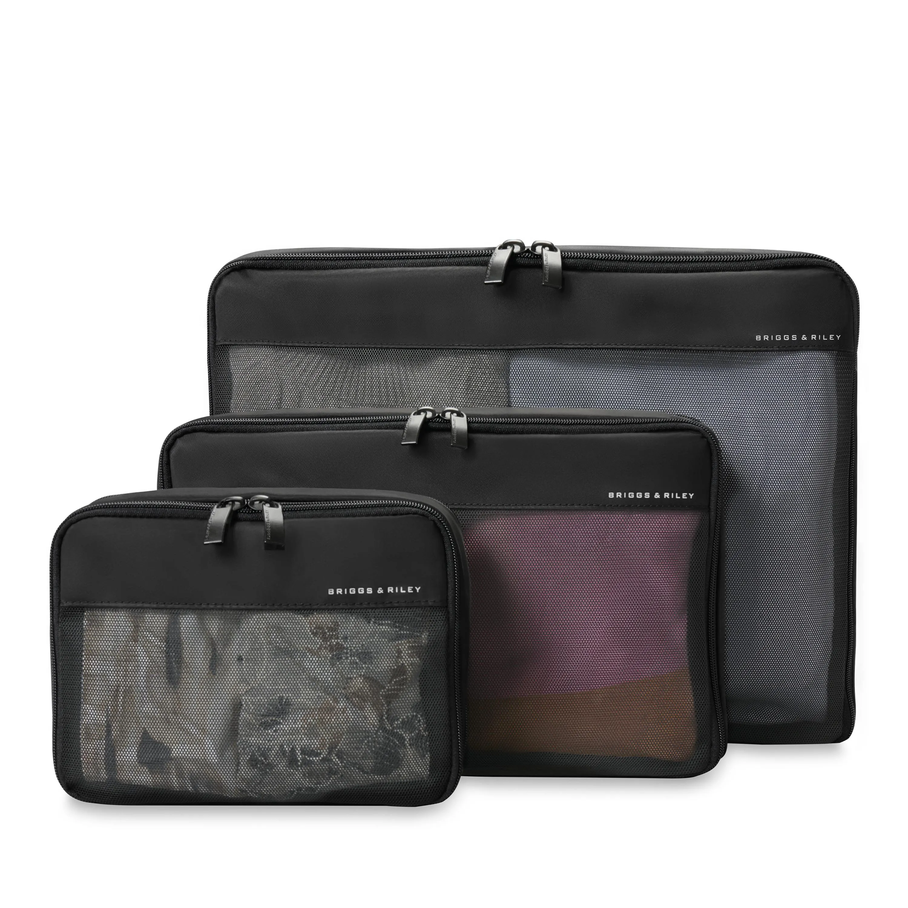 Sure! Here is the optimized title for this e-commerce product: Briggs & Riley Set of Check-In Packing Cubes