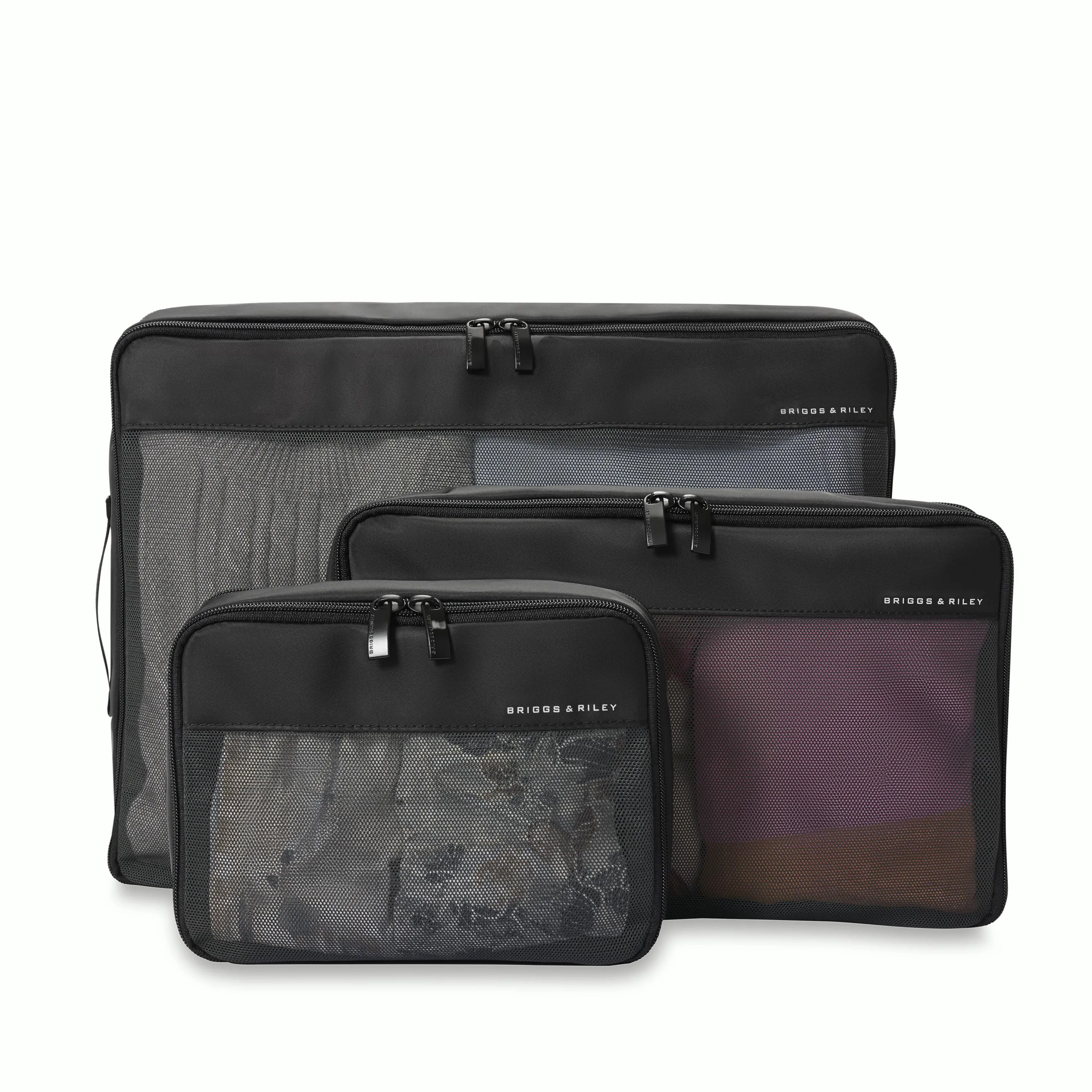 Sure! Here is the optimized title for this e-commerce product: Briggs & Riley Set of Check-In Packing Cubes