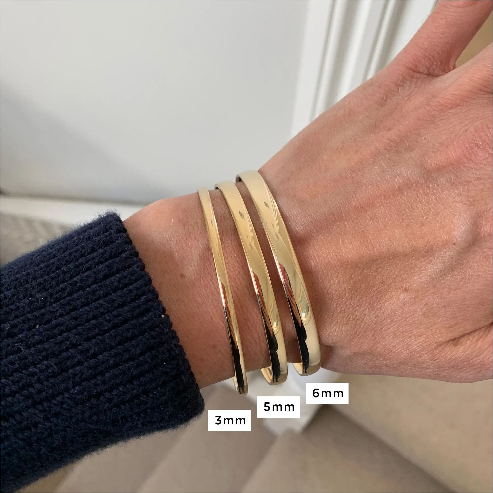 Brompton 9ct Gold Sample Bangles