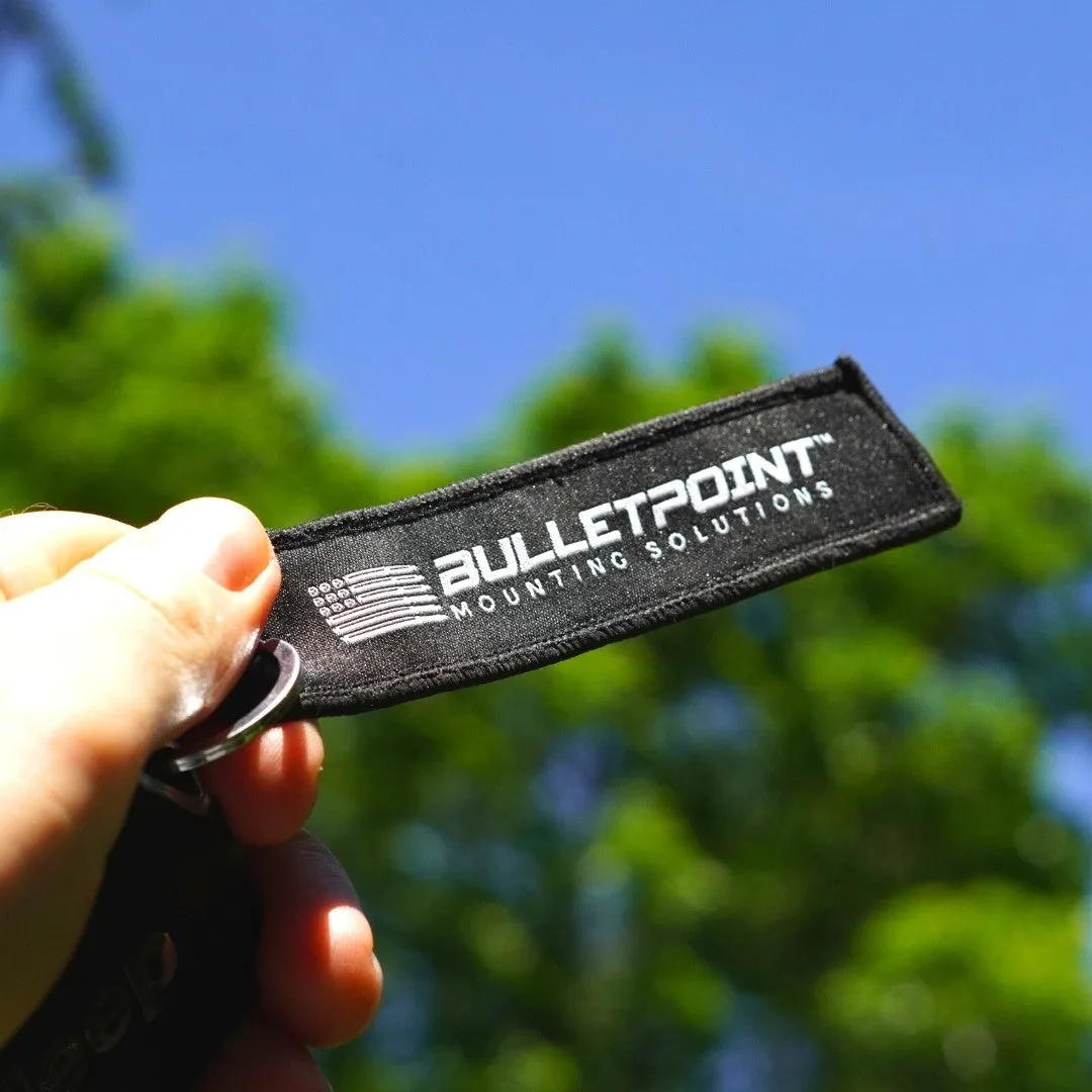 Bulletpoint Neoprene Keychain