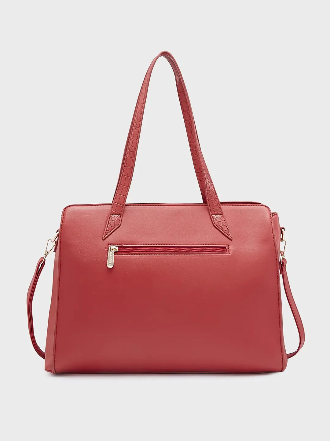 Caprese Cabo Laptop Satchel Large Red