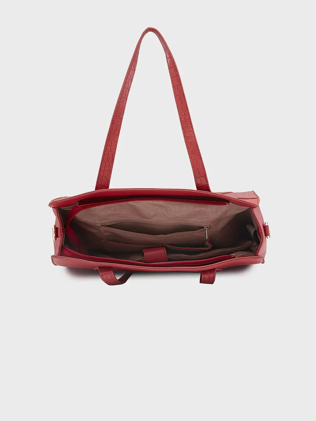 Caprese Cabo Laptop Satchel Large Red