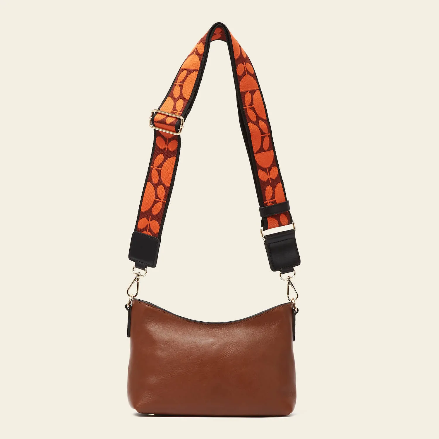 Carrymin Crossbody - Chestnut Spot Square