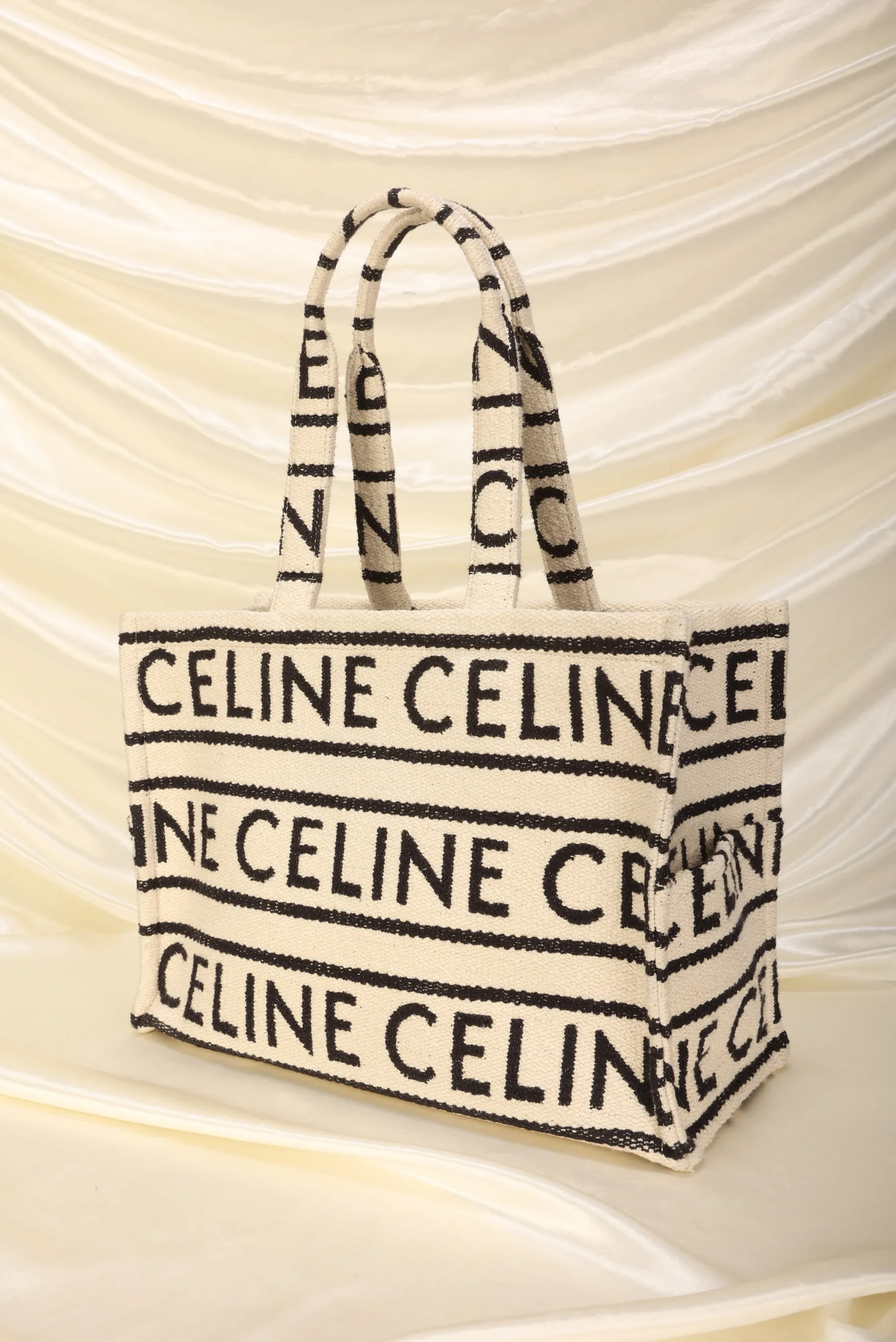 Celine 2022 Large All Over Cabas Thais Tote