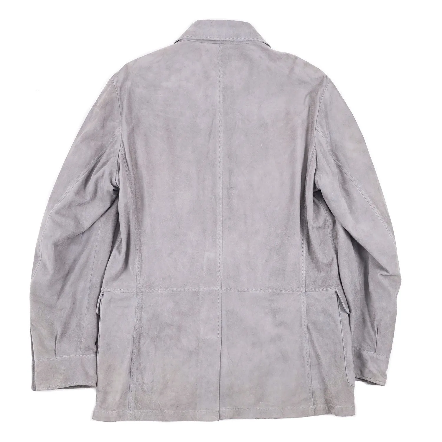 Cesare Attolini Nappa Suede Field Jacket