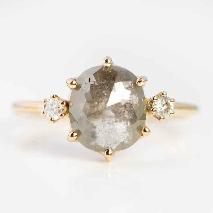 Clair de Lune Grey Diamond Ring