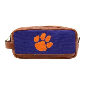 Clemson University Needlepoint Toiletry Bag