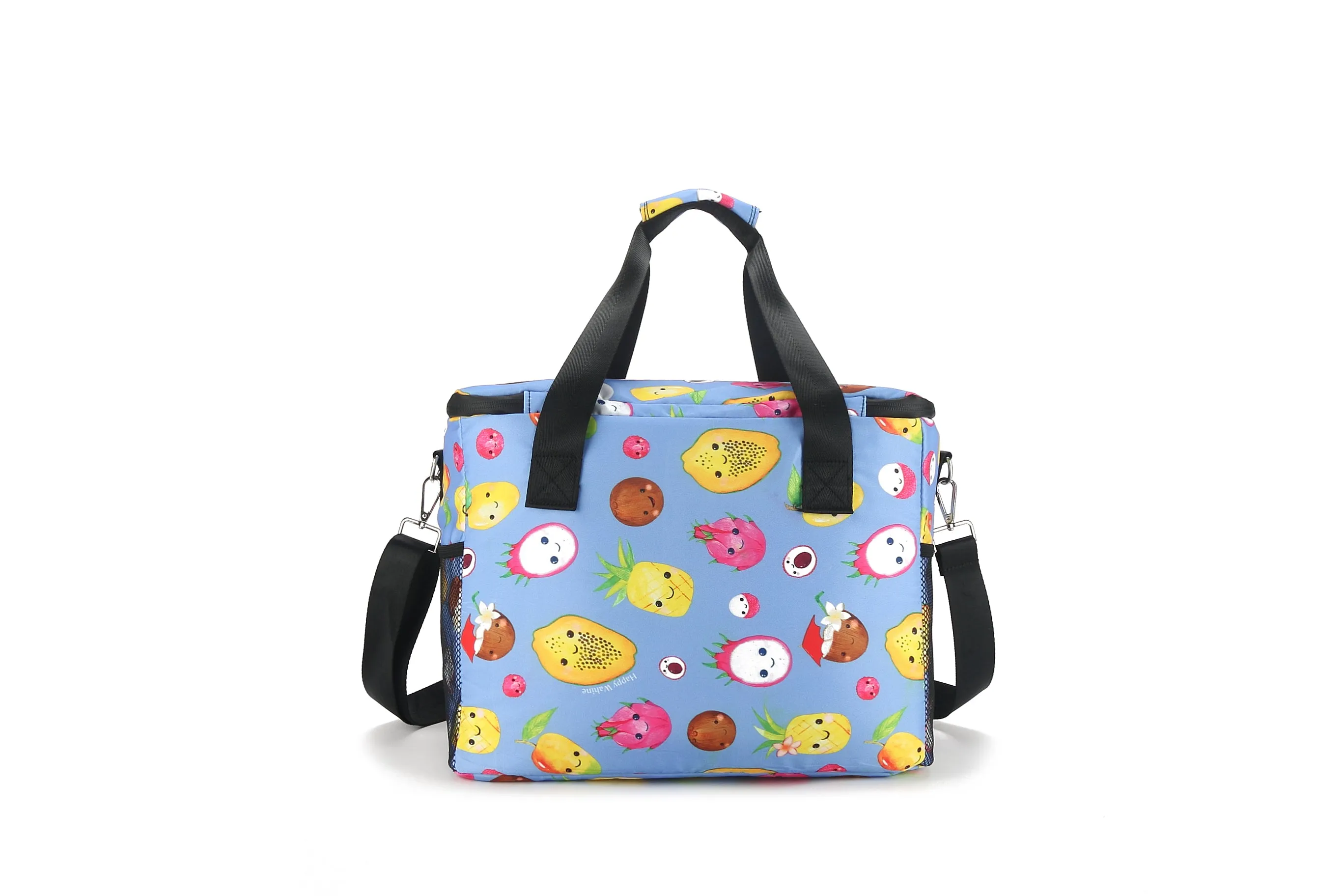 Cooler Tote Large Fruits Hawaii Lavender