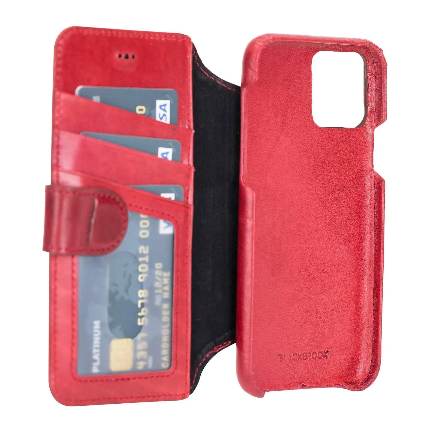 Cooper  iPhone 11 Pro Folio Wallet, Burnished Red