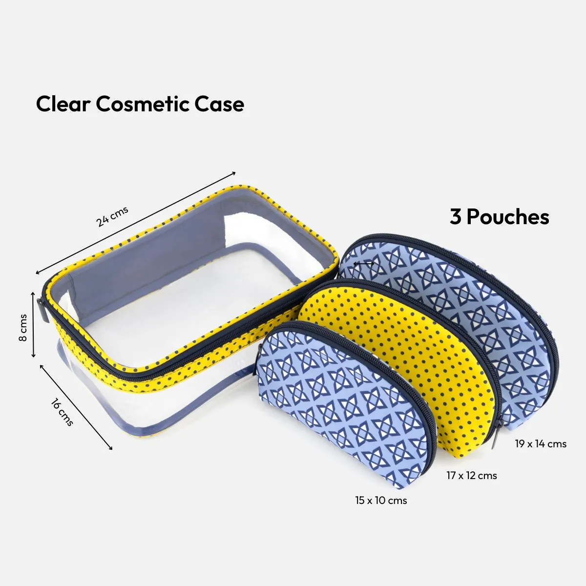 Cosmetic Pouch Set