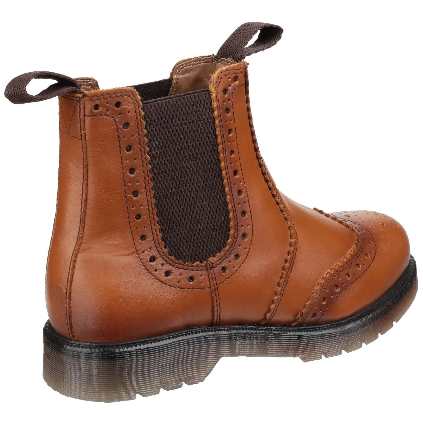 Dalby Pull On Brogue Boot