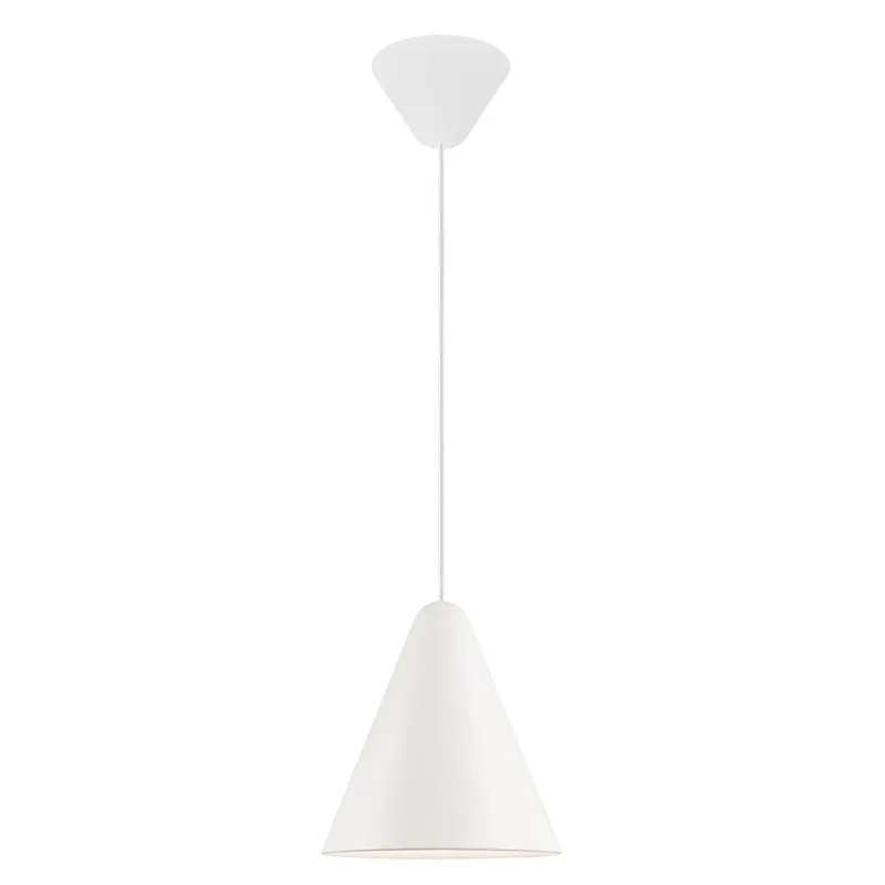 Danish Matte Cone Pendant Light