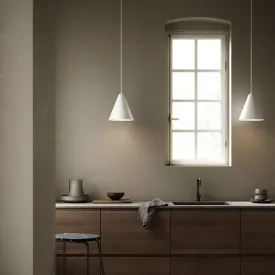 Danish Matte Cone Pendant Light