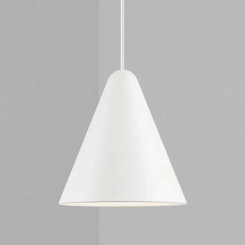 Danish Matte Cone Pendant Light