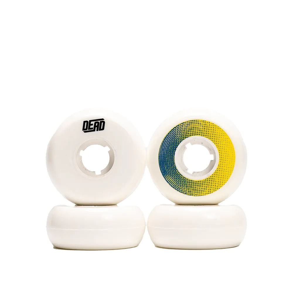 Dead 58mm/88a - White/Gradient (4 Pack)