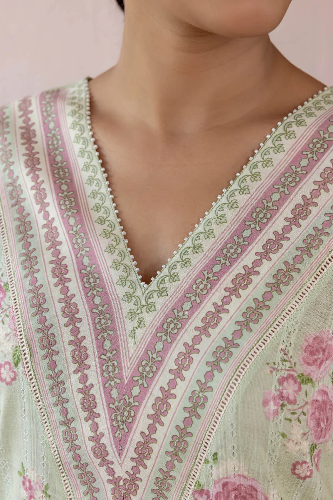 Dreamy Rosebush Kurta