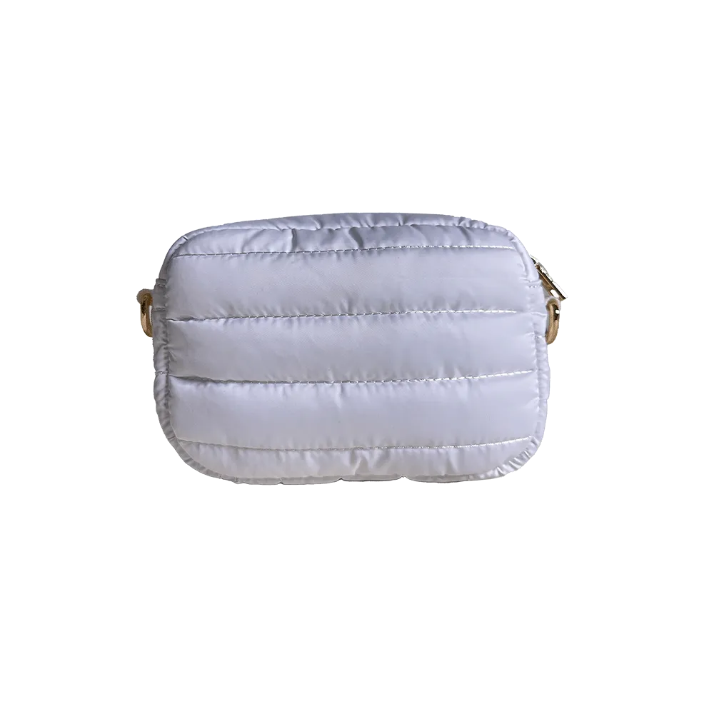 Ella Quilted Puffy Zip Top Messenger