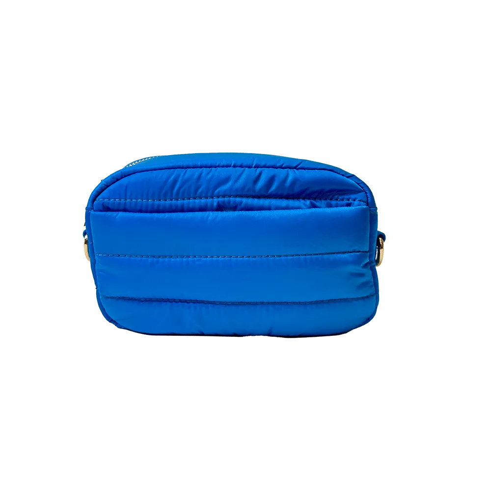 Ella Quilted Puffy Zip Top Messenger