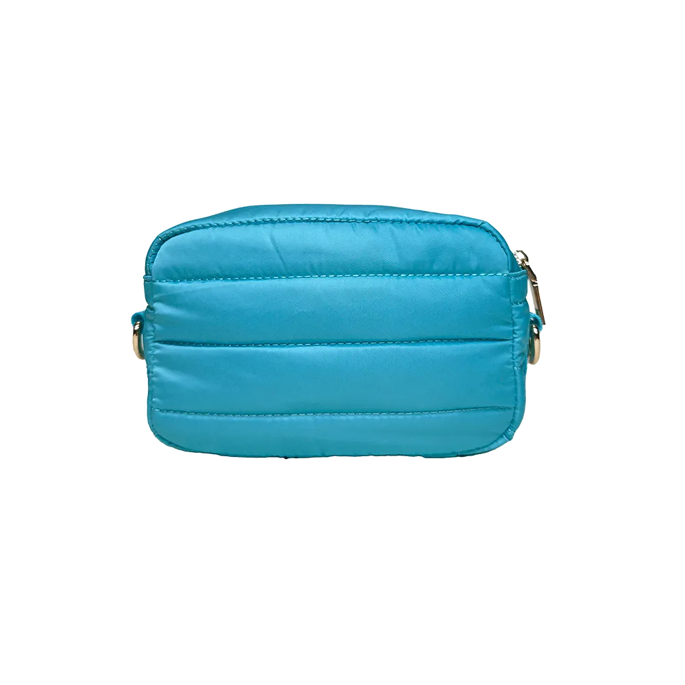 Ella Quilted Puffy Zip Top Messenger